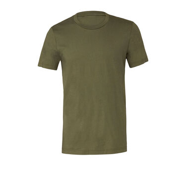 Bella Canvas Unisex Jersey Short Sleeve Tee Military Green