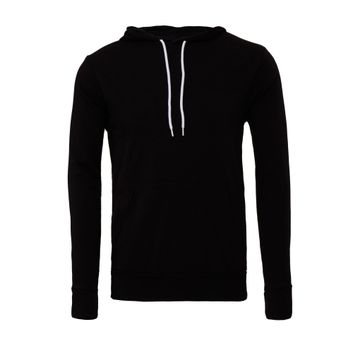 Bella Canvas Unisex Sponge Fleece Pullover Hoodie Black
