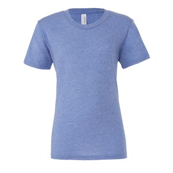 Bella Canvas Unisex Triblend Short Sleeve Tee Blue Triblend