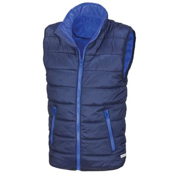 Result Core Child's Padded Bodywarmer Navy/Royal