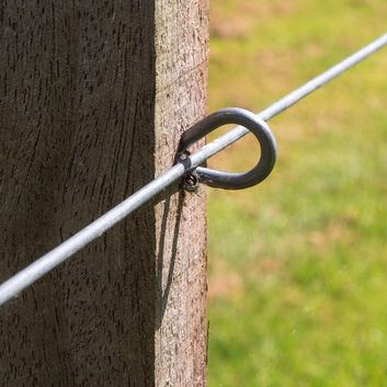 50 x Gallagher Long Wire Fixing Clips alternative