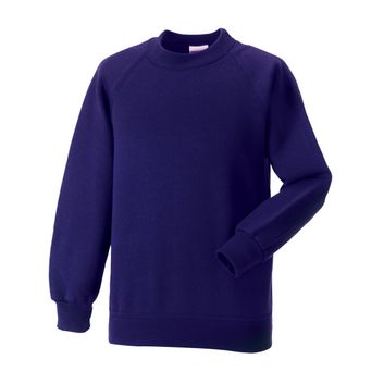 Jerzees Schoolgear Children's Classic Sweatshirt Purple