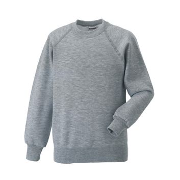 Jerzees Schoolgear Children's Classic Sweatshirt Light Oxford