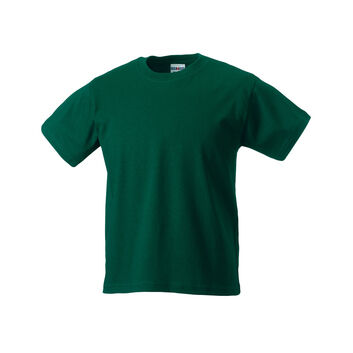 Russell Children's Classic T-Shirt Bottle Green
