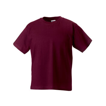 Russell Children's Classic T-Shirt Burgundy