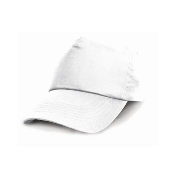 Result Headwear Children's Cotton Cap White