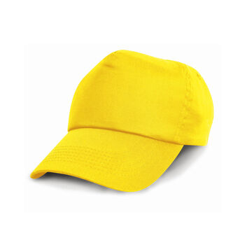 Result Headwear Children's Cotton Cap Yellow