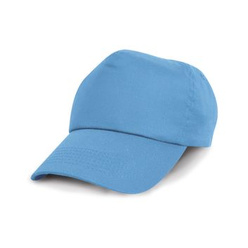 Result Headwear Children's Cotton Cap Sky Blue
