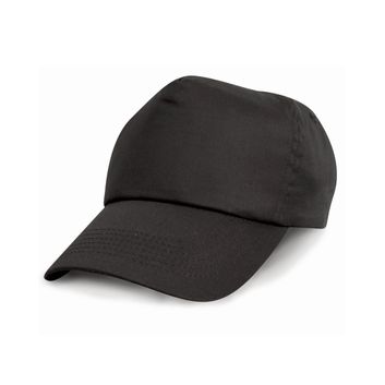 Result Headwear Children's Cotton Cap Black