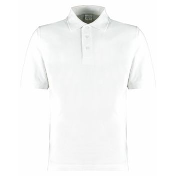 Kustom Kit Classic Fit Cotton Klassic Superwash® 60 Polo White