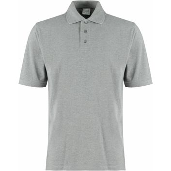 Kustom Kit Classic Fit Cotton Klassic Superwash® 60 Polo Heather Grey Marl