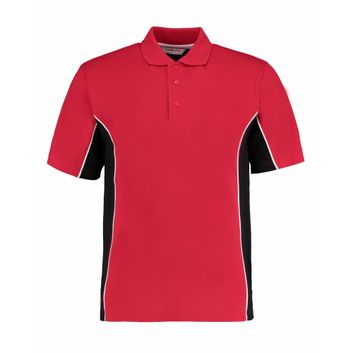 Gamegear Classic Fit Track Polo Red/Black/White