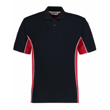 Gamegear Classic Fit Track Polo Navy/Red/White