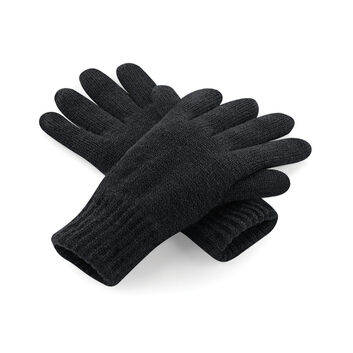 Beechfield  Classic Thinsulate Gloves Black