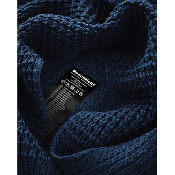 Beechfield  Classic Waffle Knit Scarf French Navy