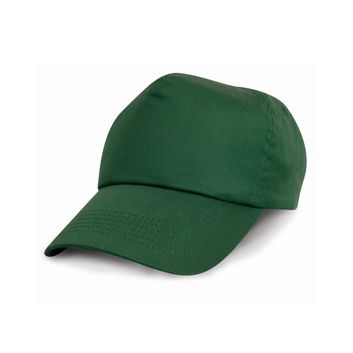 Result Headwear Cotton Cap Bottle Green