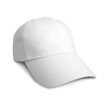 Result Headwear Cotton Drill Pro-Style Cap White