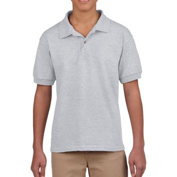 Gildan DryBlend® Youth Jersey Polo Sport Grey