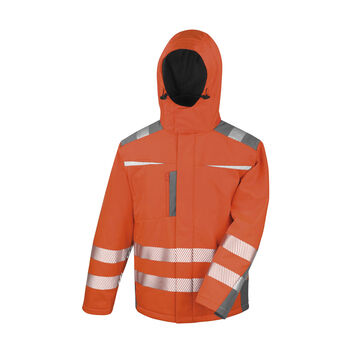 Result Safeguard Dynamic Softshell Coat Fluorescent Orange