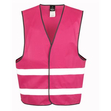 Result Safeguard Enhance Visibility Vest Raspberry