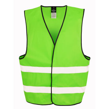 Result Safeguard Enhance Visibility Vest Lime
