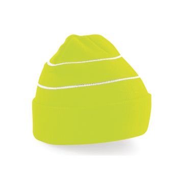 Beechfield  Enhanced-Viz Beanie Fluoresent Yellow