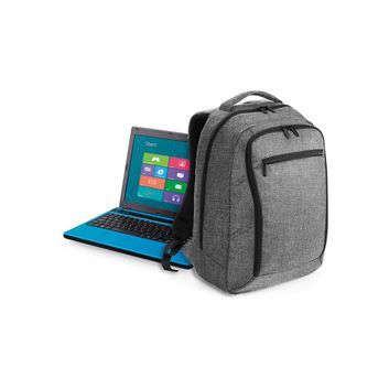 Quadra Executive Digital Backpack Grey Marl