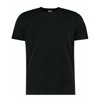 Kustom Kit Fashion Fit Cotton Tee Black