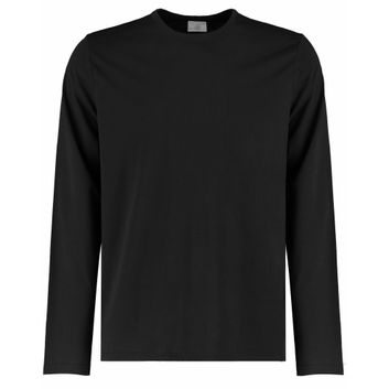 Kustom Kit Fashion Fit Long Sleeve Superwash® 60° Tee Black