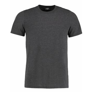 Kustom Kit Fashion Fit Superwash® 60° Tee Dark Grey Marl