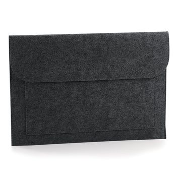 Bagbase Felt Laptop/ Document Slip Charcoal Melange