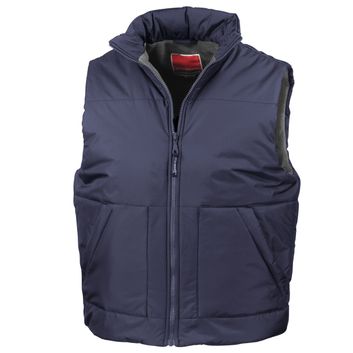 Result Fleece Lined Bodywarmer Navy Blue