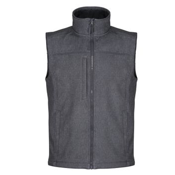 Regatta Flux Men's Softshell Bodywarmer Seal Grey Marl