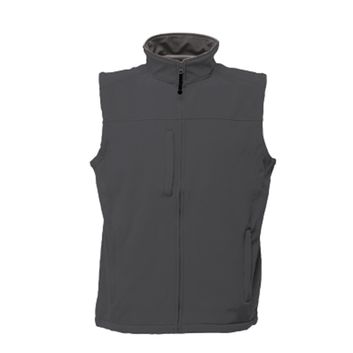 Regatta Flux Men's Softshell Bodywarmer Seal Grey/Seal Grey
