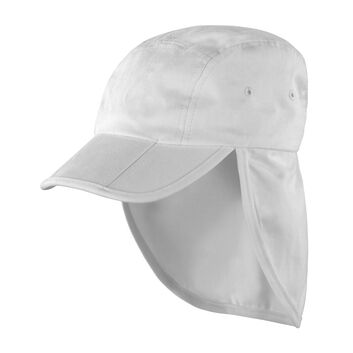 Result Headwear Fold Up Legionnaire Hat White