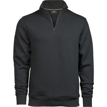 Tee Jays Half Zip Sweatshirt Dark Grey