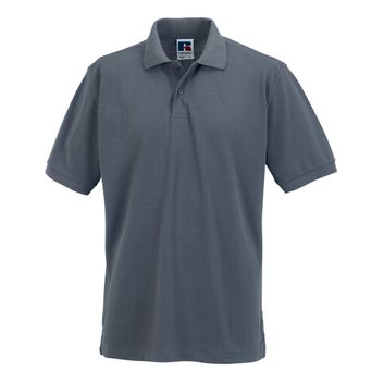 Russell Hardwearing Polycotton Polo Shirt Convoy Grey