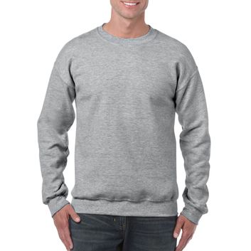 Gildan Heavy Blend Adult Crewneck Sweatshirt Sport Grey