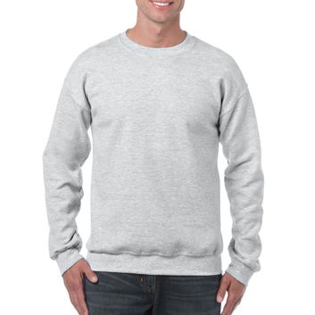 Gildan Heavy Blend Adult Crewneck Sweatshirt Ash Grey