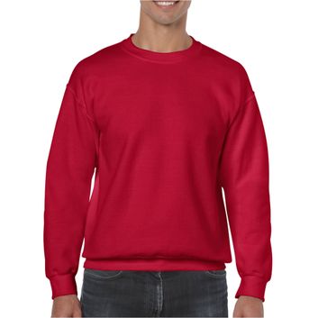 Gildan Heavy Blend Adult Crewneck Sweatshirt Cherry Red