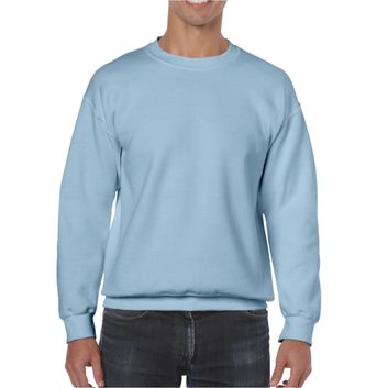 Gildan Heavy Blend Adult Crewneck Sweatshirt Light Blue