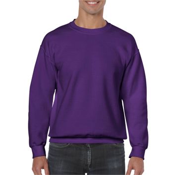 Gildan Heavy Blend Adult Crewneck Sweatshirt Purple