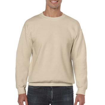 Gildan Heavy Blend Adult Crewneck Sweatshirt Sand