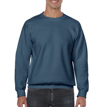 Gildan Heavy Blend Adult Crewneck Sweatshirt Indigo Blue