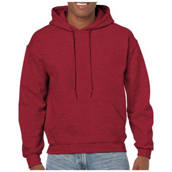 Gildan Heavy Blend Adult Hooded Sweatshirt Antique Cherry Red