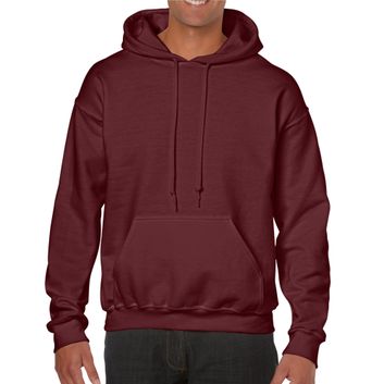 Gildan Heavy Blend Adult Hooded Sweatshirt Maroon