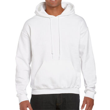 Gildan Heavy Blend Adult Hooded Sweatshirt White