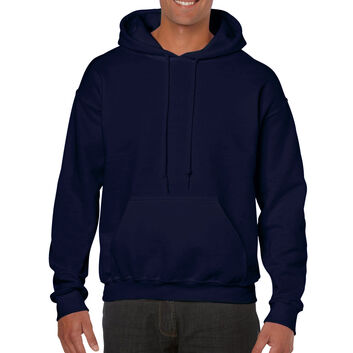 Gildan Heavy Blend Adult Hooded Sweatshirt Navy Blue
