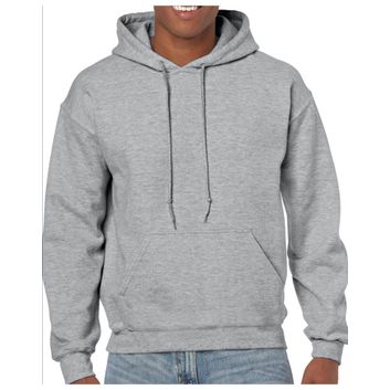 Gildan Heavy Blend Adult Hooded Sweatshirt Sport Grey