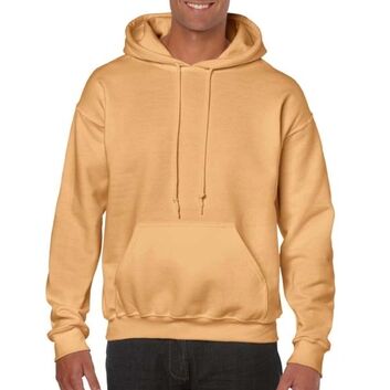 Gildan Heavy Blend Adult Hooded Sweatshirt Old Gold